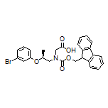 (S)-2-(Fmoc(2-(3-bromophenoxy)propyl)amino)acetic Acid