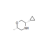 (2S,5S)-5-Cyclopropyl-2-methylmorpholine
