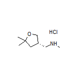 (S)-1-(5,5-Dimethyltetrahydrofuran-3-yl)-N-methylmethanamine Hydrochloride