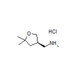 (R)-1-(5,5-Dimethyltetrahydrofuran-3-yl)-N-methylmethanamine Hydrochloride