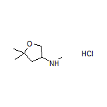 N,5,5-Trimethyltetrahydrofuran-3-amine Hydrochloride