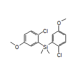 Bis(2-chloro-5-methoxyphenyl)dimethylsilane