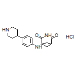 1-((4-(Piperidin-4-yl)phenyl)amino)-3-azabicyclo[3.1.1]heptane-2,4-dione Hydrochloride