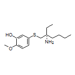 (R)-5-[(2-Amino-2-ethylhexyl)thio]-2-methoxyphenol