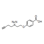 4-(2-(3-(But-3-yn-1-yl)-3H-diazirin-3-yl)ethoxy)benzoic Acid