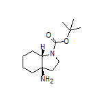 (3aR,7aS)-1-Boc-octahydro-1H-indol-3a-amine