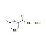 6-Methylmorpholine-2-carboxylic Acid Hydrochloride