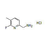 (6-Fluoro-5-methylpyridin-2-yl)methanamine Hydrochloride