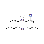 Bis(2-chloro-4-methylphenyl)dimethylsilane