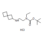 N1-Boc-N1-ethyl-N2-(spiro[3.3]heptan-2-yl)ethane-1,2-diamine Hydrochloride