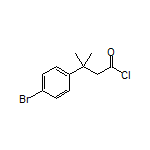 3-(4-Bromophenyl)-3-methylbutanoyl Chloride