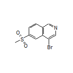 4-Bromo-6-(methylsulfonyl)isoquinoline