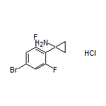 1-(4-Bromo-2,6-difluorophenyl)cyclopropanamine Hydrochloride