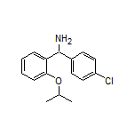 (4-Chlorophenyl)(2-isopropoxyphenyl)methanamine