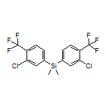 Bis[3-chloro-4-(trifluoromethyl)phenyl]dimethylsilane