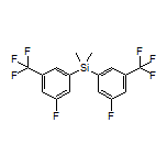 Bis[3-fluoro-5-(trifluoromethyl)phenyl]dimethylsilane