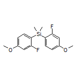 Bis(2-fluoro-4-methoxyphenyl)dimethylsilane