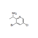 1-(3-Bromo-5-chloropyridin-2-yl)ethanamine