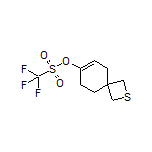 2-Thiaspiro[3.5]non-6-en-7-yl Trifluoromethanesulfonate