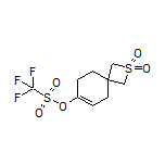 2,2-Dioxido-2-thiaspiro[3.5]non-6-en-7-yl Trifluoromethanesulfonate