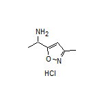 1-(3-Methyl-5-isoxazolyl)ethanamine Hydrochloride
