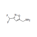 5-(Aminomethyl)-3-(difluoromethyl)isoxazole