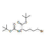 tert-Butyl (S)-6-Bromo-2-(Boc-amino)hexanoate