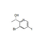 (S)-1-(3-Bromo-5-iodopyridin-2-yl)ethanol