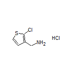 (2-Chlorothiophen-3-yl)methanamine Hydrochloride