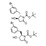 trans-1-Boc-5-(3-bromobenzyl)-4-hydroxypyrrolidin-2-one