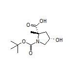 (2S,4S)-1-Boc-4-hydroxy-2-methylpyrrolidine-2-carboxylic acid