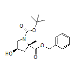 Benzyl (2S,4R)-1-Boc-4-hydroxy-2-methylpyrrolidine-2-carboxylate