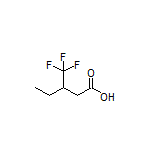 3-(Trifluoromethyl)pentanoic Acid