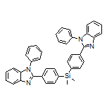Dimethylbis[4-(1-phenyl-2-benzimidazolyl)phenyl]silane