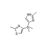 4-[Dimethyl(2-methyl-4-imidazolyl)silyl]-2-methylthiazole