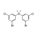 Bis(3-bromo-5-chlorophenyl)dimethylsilane