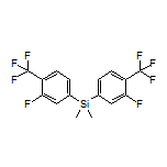 Bis[3-fluoro-4-(trifluoromethyl)phenyl]dimethylsilane