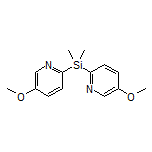 Bis(5-methoxy-2-pyridyl)dimethylsilane