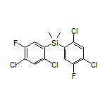 Bis(2,4-dichloro-5-fluorophenyl)dimethylsilane