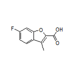 6-Fluoro-3-methylbenzofuran-2-carboxylic Acid