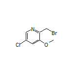 2-(Bromomethyl)-5-chloro-3-methoxypyridine