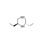 (2S,6S)-2,6-Diethylpiperazine