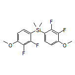 Bis(2,3-difluoro-4-methoxyphenyl)dimethylsilane