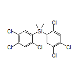 Dimethylbis(2,4,5-trichlorophenyl)silane