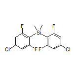 Bis(4-chloro-2,6-difluorophenyl)dimethylsilane