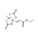 (E)-8-(3-Ethoxy-3-oxoprop-1-en-1-yl)-4-methyl-2,6-dioxohexahydro-[1,3,2]oxazaborolo[2,3-b][1,3,2]oxazaborol-4-ium-8-uide