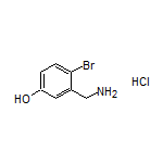 3-(氨甲基)-4-溴苯酚盐酸盐