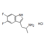 1-(5,6-二氟-1H-吲哚-3-基)丙烷-2-胺盐酸盐