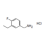 (3-乙基-4-氟苯基)甲胺盐酸盐
