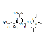 (S)-2-((S)-2,4-Diamino-4-oxobutanamido)-N1-((S)-1,1-diethoxy-4-methylpentan-2-yl)pentanediamide